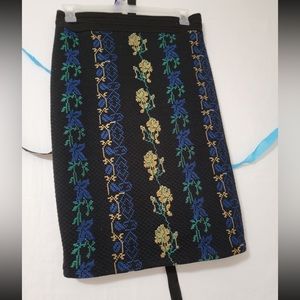 Women Skirt Grey Mix Color